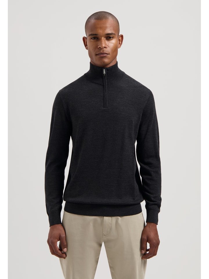 DSTREZZED Wełniany sweter w kolorze antracytowym rozmiar: 3XL