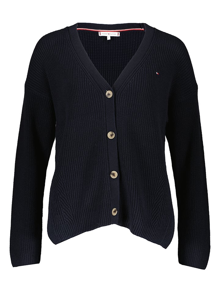 Tommy Hilfiger Kardigan w kolorze granatowym rozmiar: M