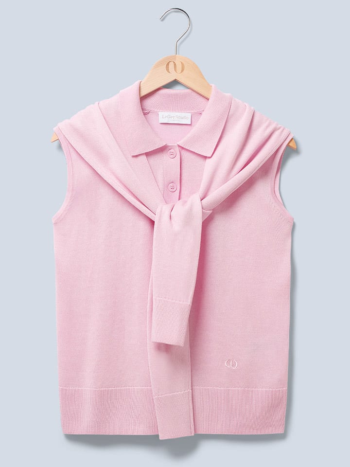 LeGer Top "Darina" w kolorze jasnoróżowym rozmiar: 42