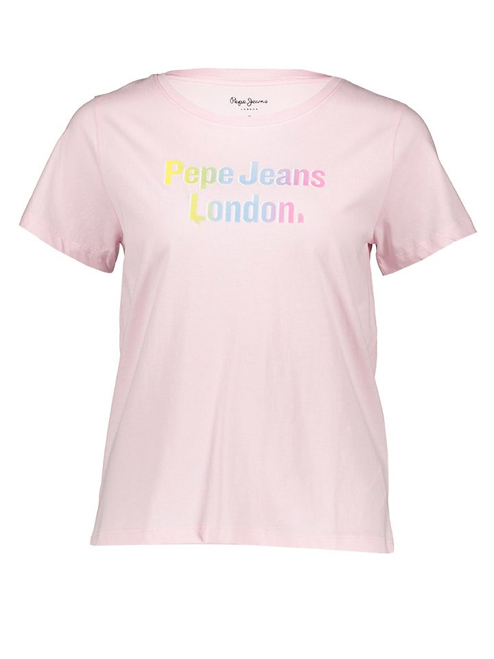 Pepe Jeans Koszulka w kolorze jasnoróżowym rozmiar: S