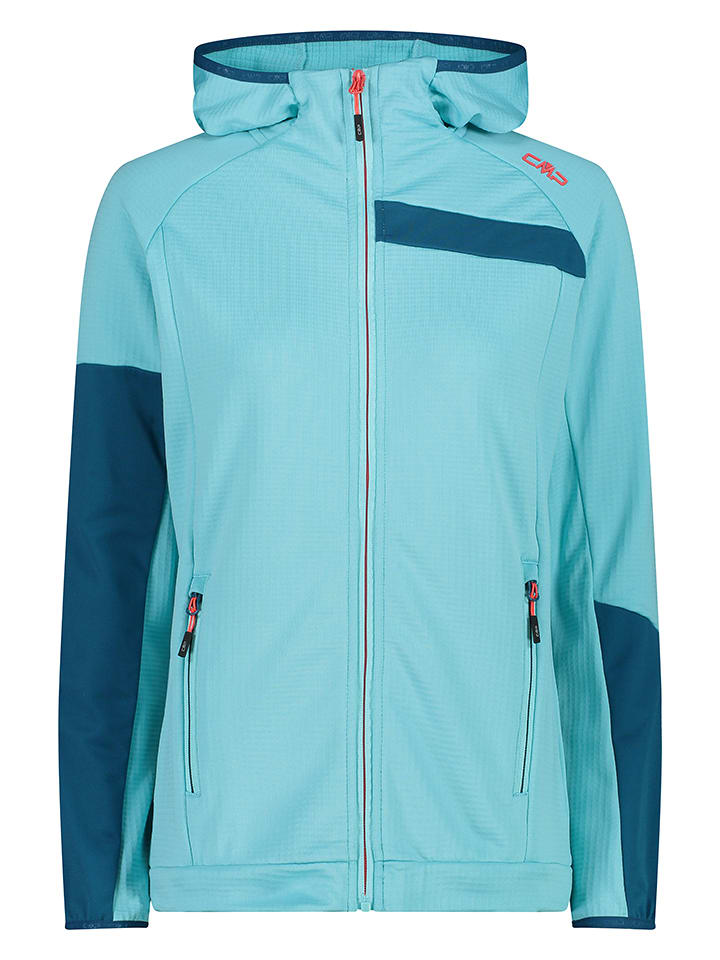 CMP Kurtka polarowa w kolorze turkusowym rozmiar: 42