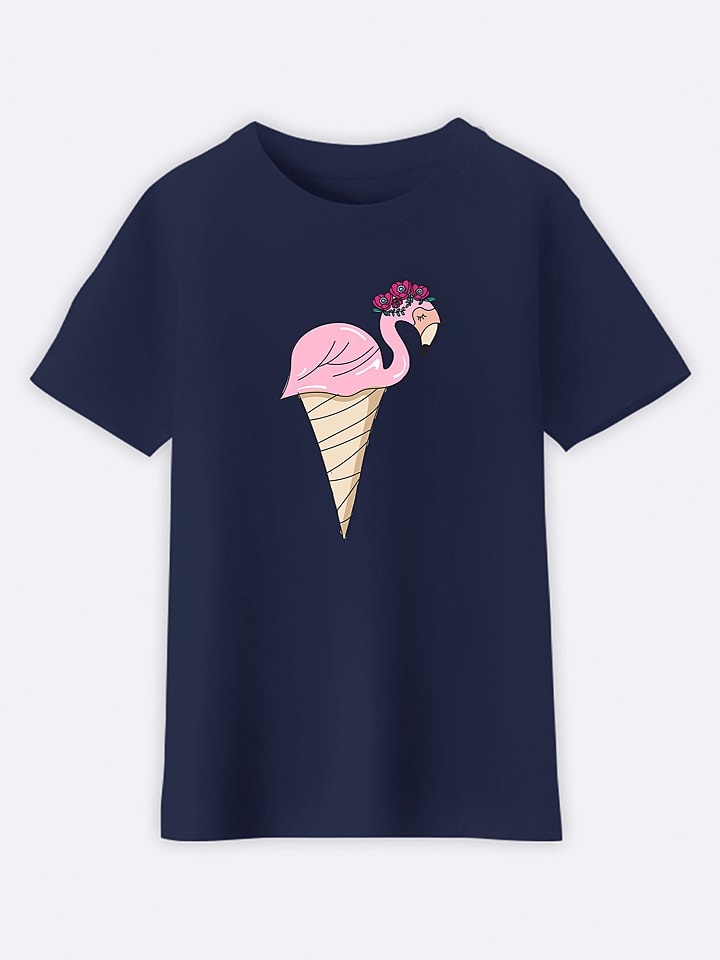 WOOOP Koszulka "Pupee rousse" w kolorze granatowym rozmiar: 116