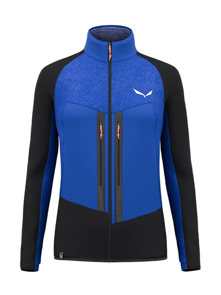 Salewa Hybrydowa kurtka softshellowa "Ortles" w kolorze niebieskim rozmiar: 36