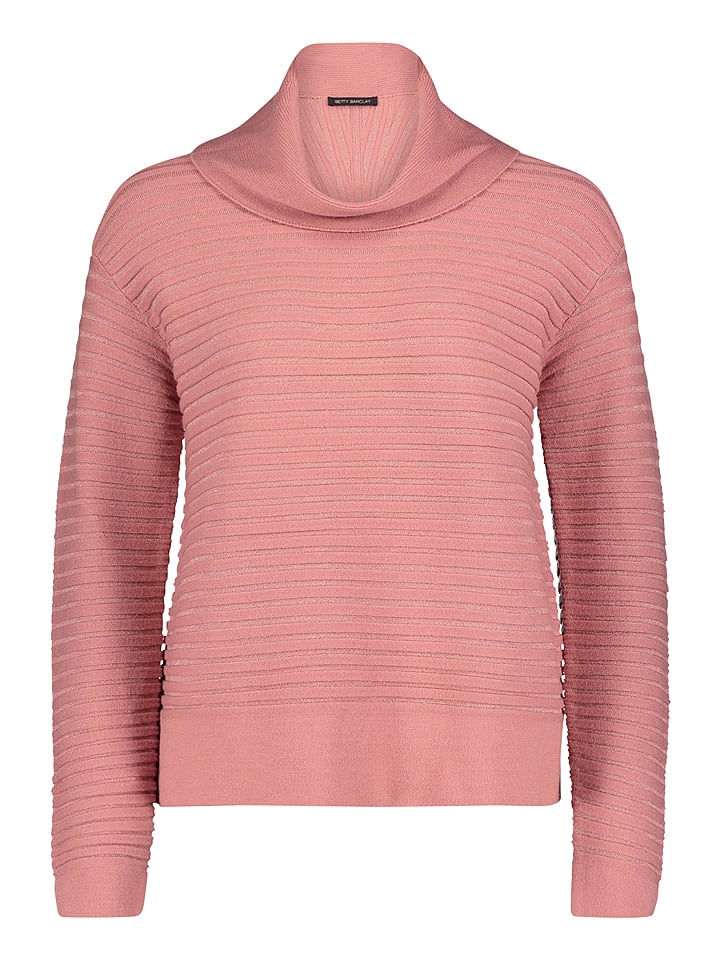 Golf w kolorze jasnoróżowym