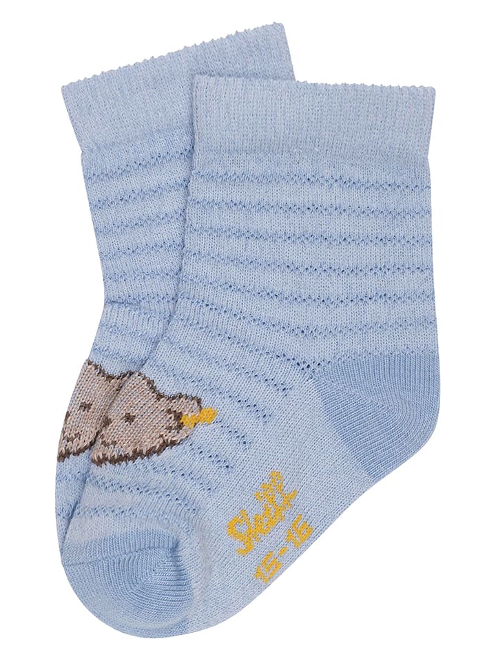 Skarpety w kolorze niebieskim