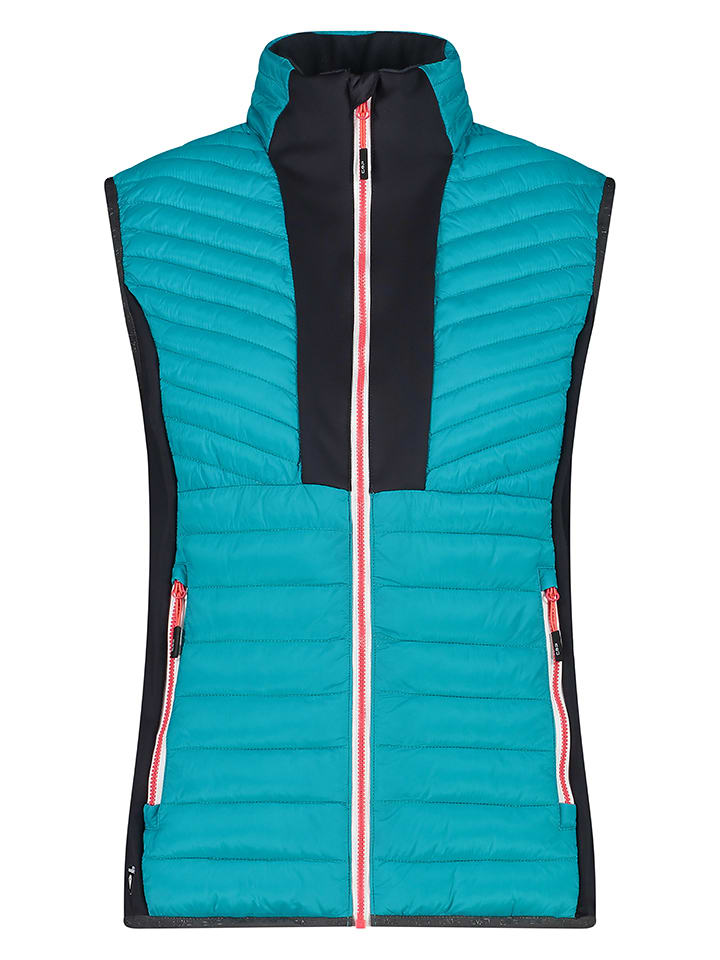 CMP Kamizelka hybrydowa w kolorze turkusowym rozmiar: 48