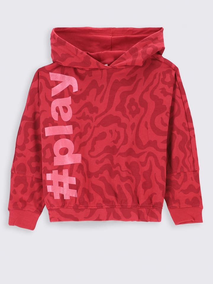 MOKIDA Bluza w kolorze czerwonym rozmiar: 128