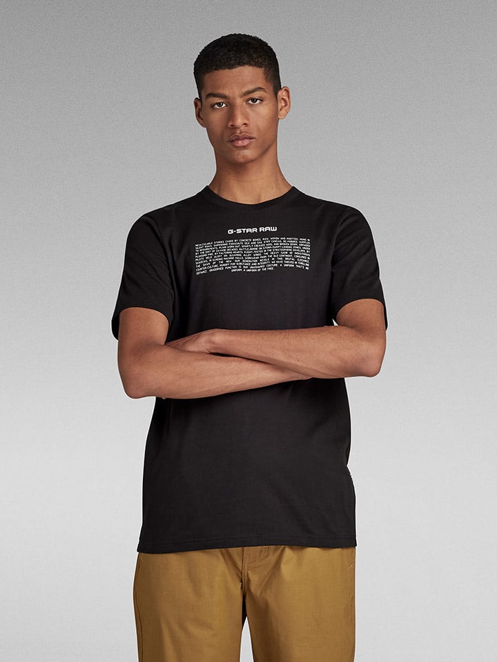 G-Star Koszulka w kolorze czarnym rozmiar: XS