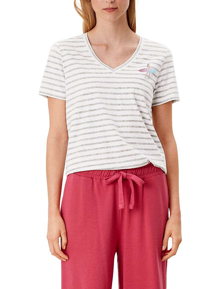 Koszulka w kolorze zielono-białym