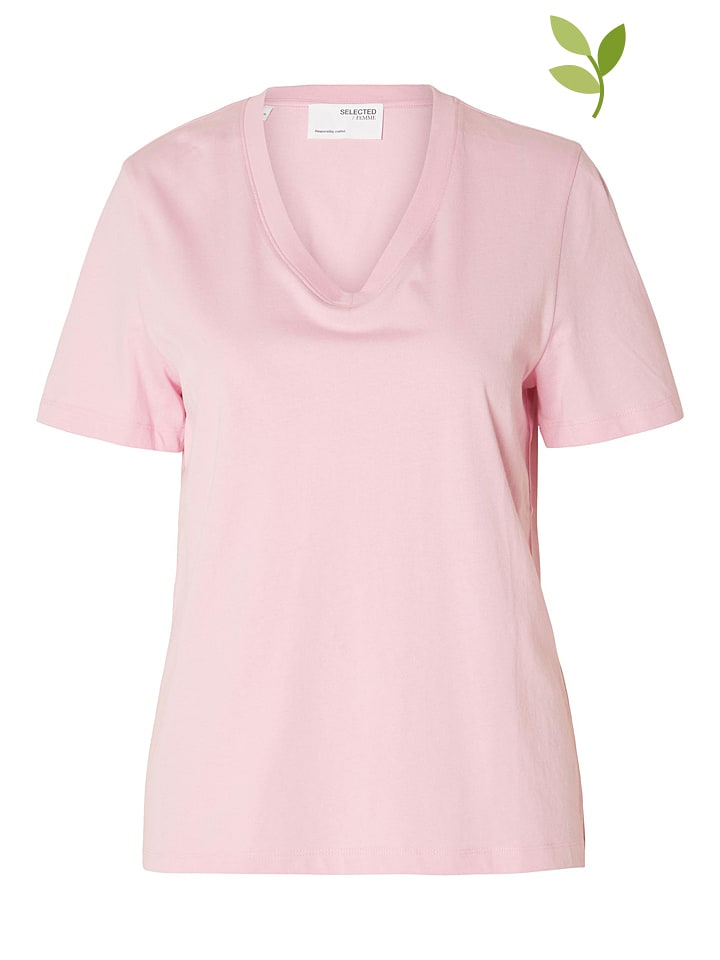 Koszulka "Essential" w kolorze jasnoróżowym