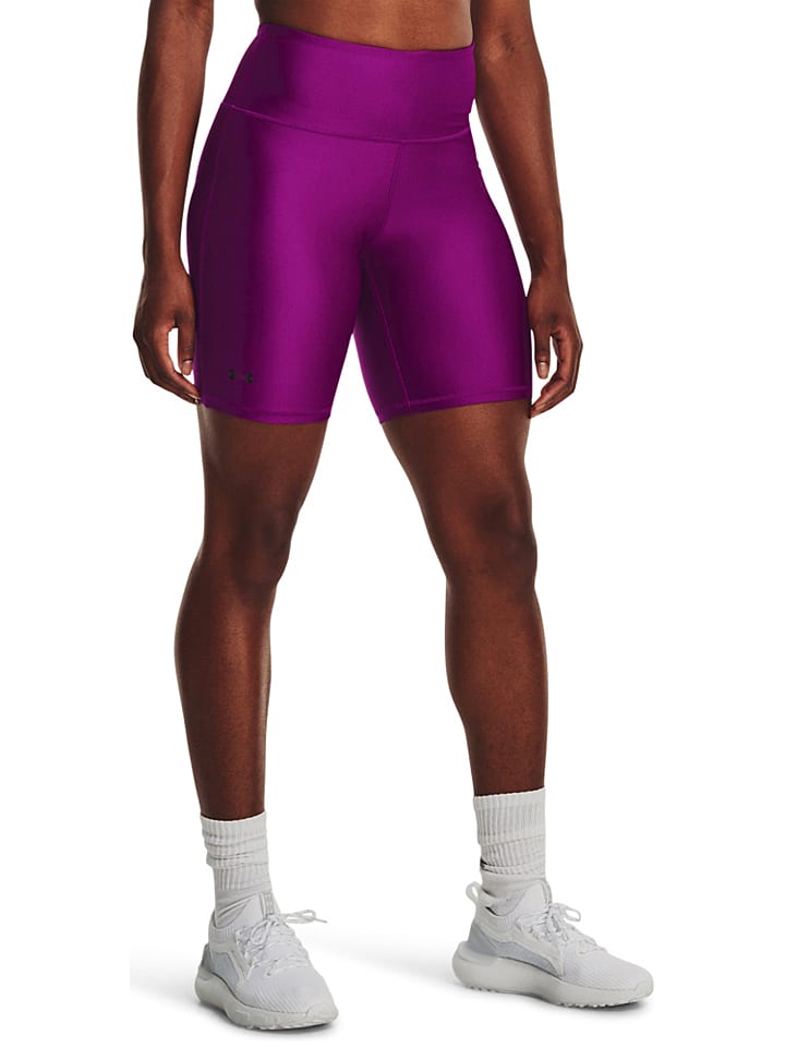 Under Armour Szorty sportowe "Armour" w kolorze fioletowym rozmiar: XS