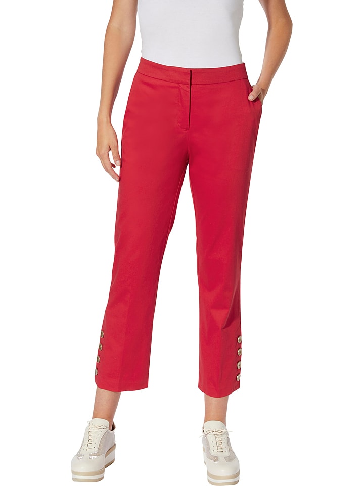 Heine Spodnie w kolorze czerwonym rozmiar: 34