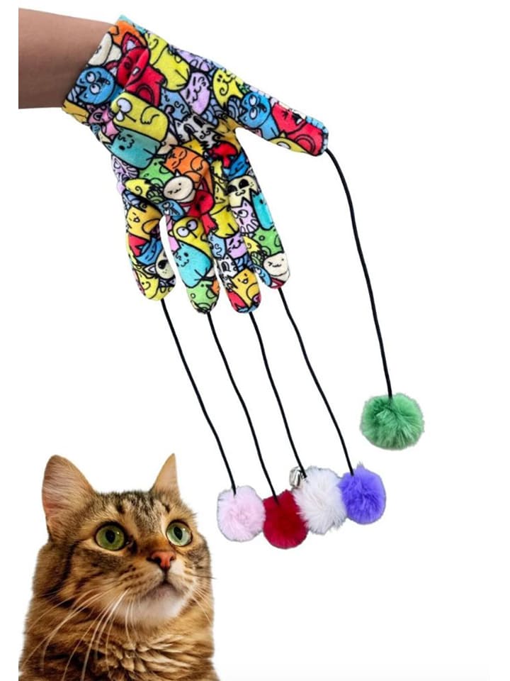 Paws&Whiskers Zabawka ze wzorem dla kota - wys. 25 cm rozmiar: onesize