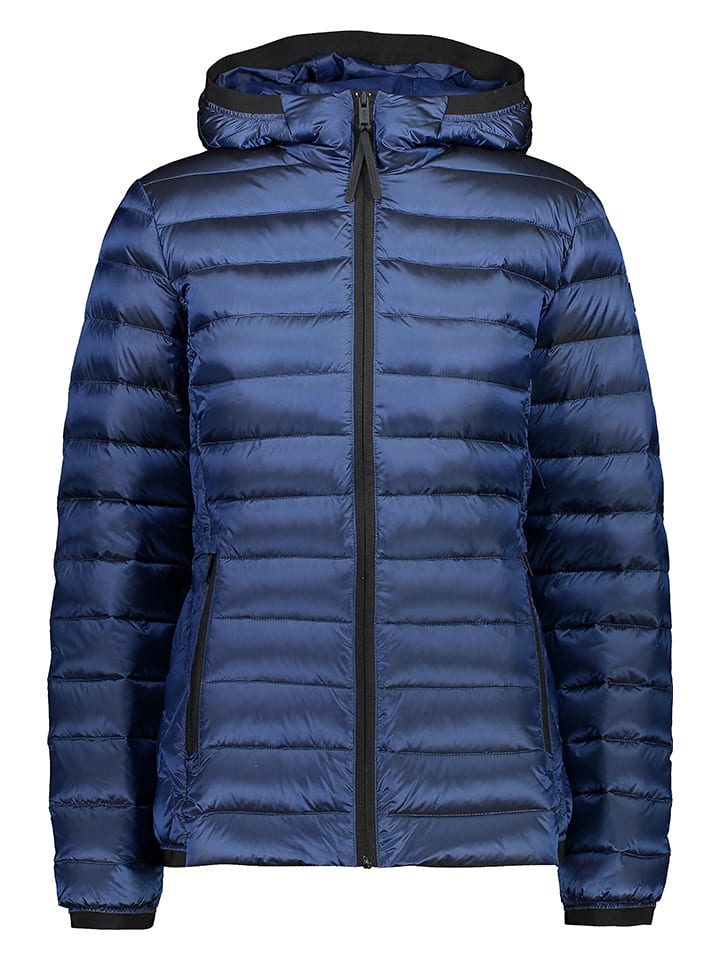 Kurtka puchowa w kolorze granatowym