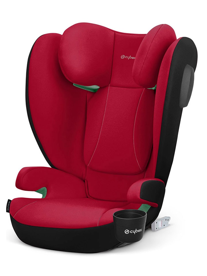 Cybex Fotelik samochodowy "Solution B4 I-Fix" w kolorze czerwonym - grupa 2/3 rozmiar: onesize