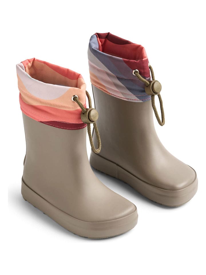 Wheat Kalosze "Zerro" w kolorze szarym do chodzenia na boso rozmiar: 28