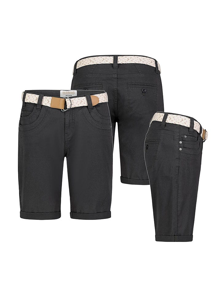 Sublevel Bermudy w kolorze czarnym rozmiar: XS