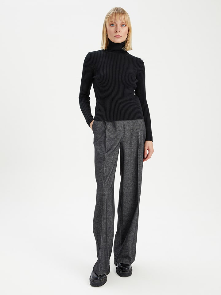 BGN Spodnie w kolorze antracytowym rozmiar: 40