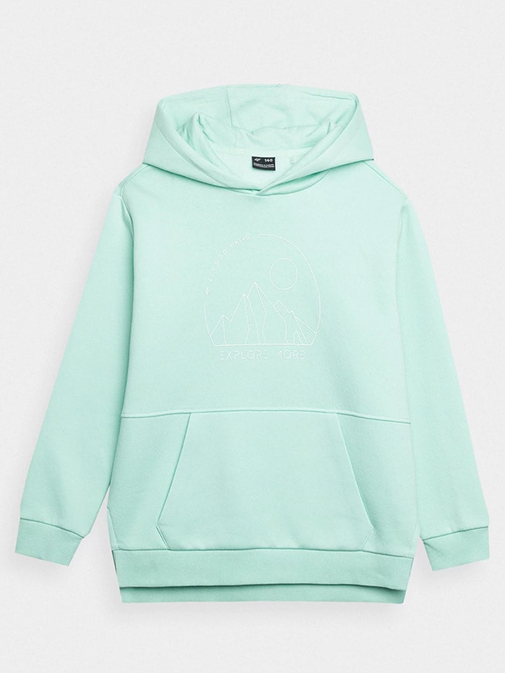 4F Bluza w kolorze turkusowym rozmiar: 164