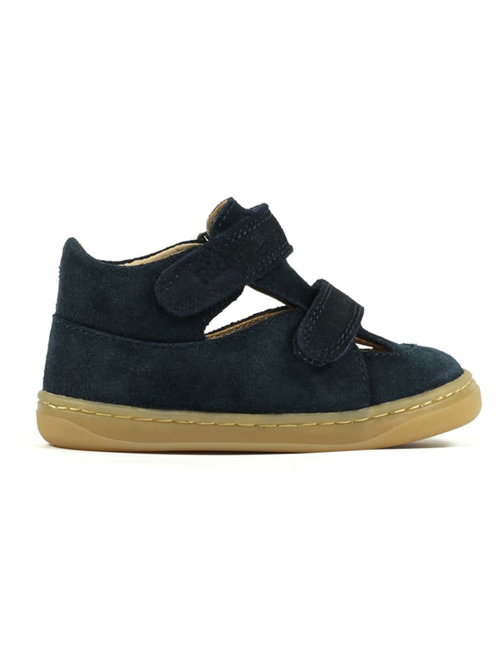 Richter Shoes Skórzane buty w kolorze granatowym do chodzenia na boso rozmiar: 26