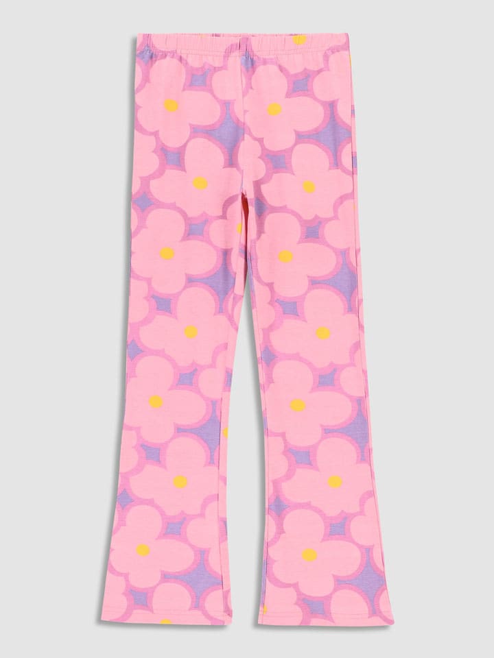 MOKIDA Legginsy w kolorze różowym rozmiar: 116