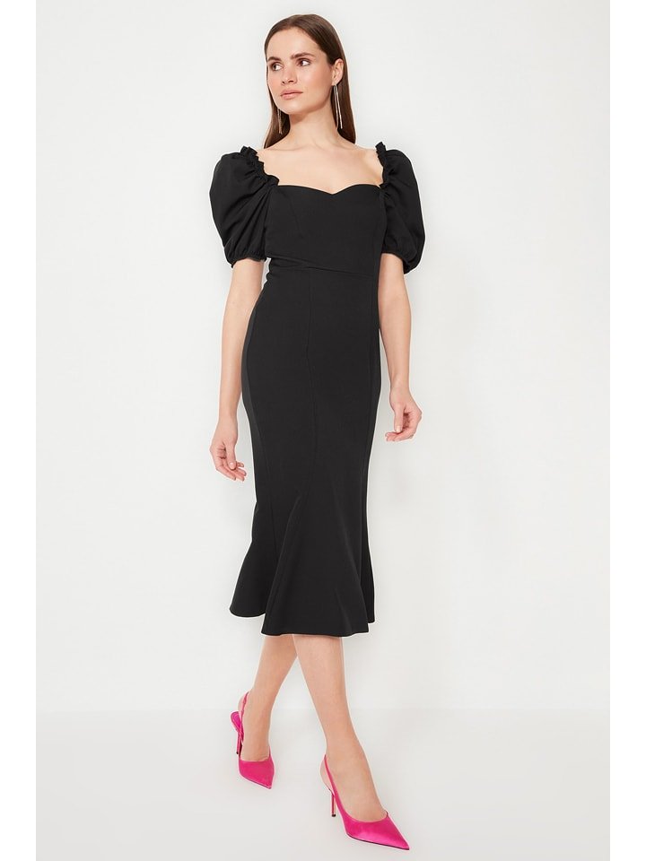 trendyol Sukienka w kolorze czarnym rozmiar: 36