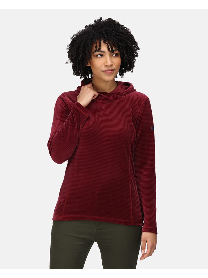 Bluza polarowa "Kyrielle" w kolorze bordowym