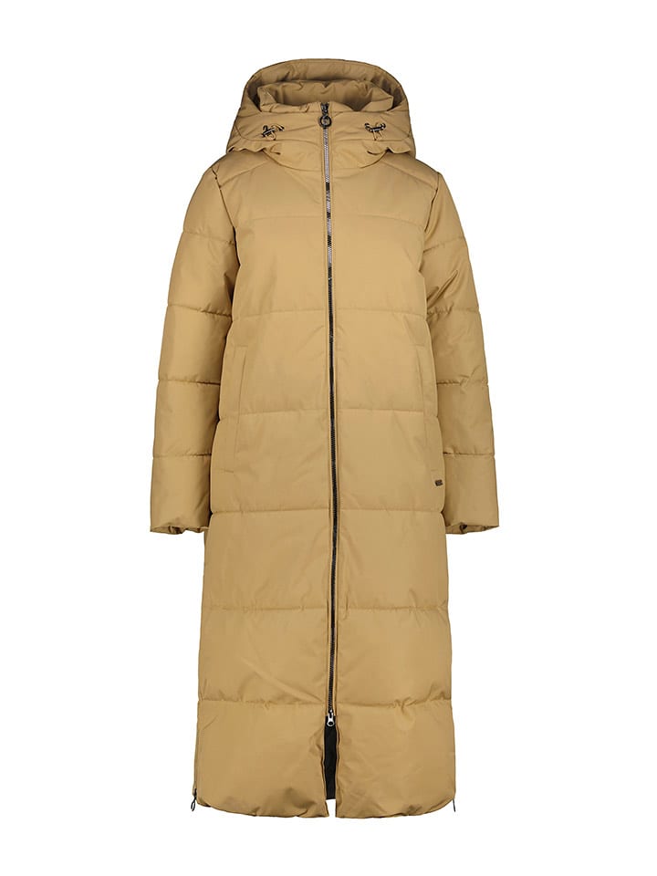 LUHTA Płaszcz pikowany "Heinis" w kolorze beżowym rozmiar: 42