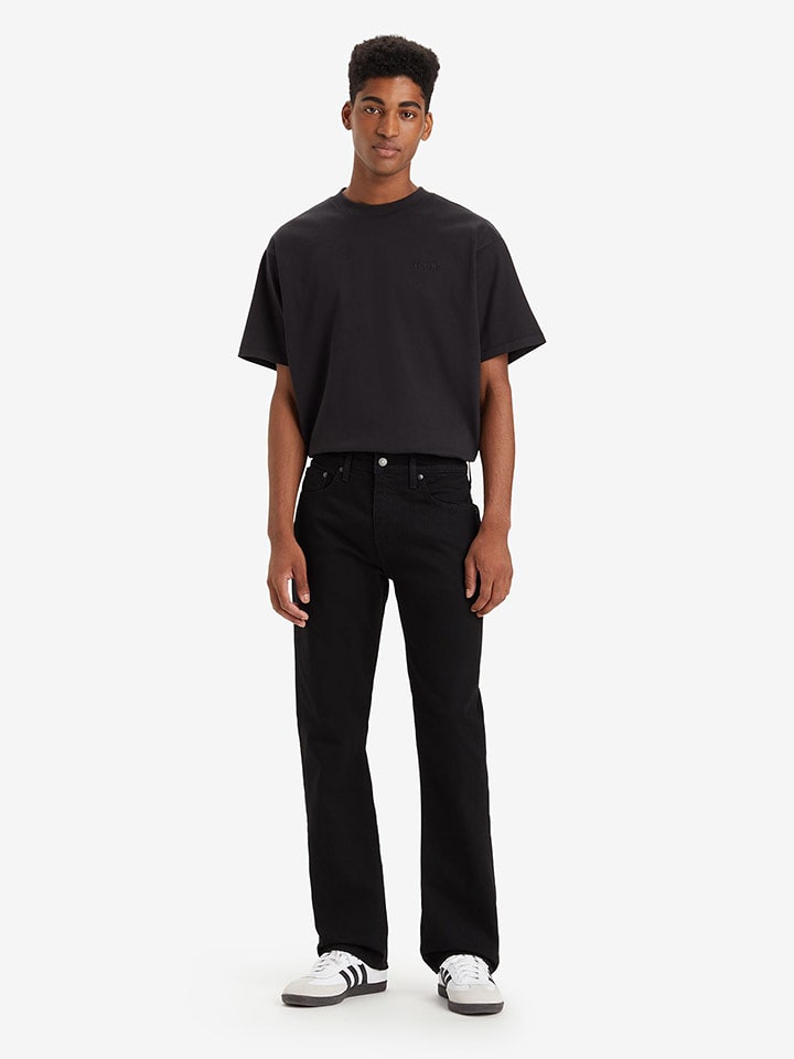 Levi's Dżinsy "527" - Slim fit - w kolorze czarnym rozmiar: W34/L30