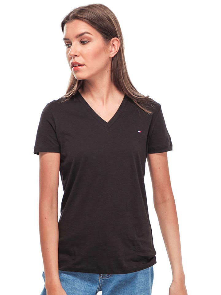 Tommy Hilfiger Koszulka w kolorze czarnym rozmiar: M