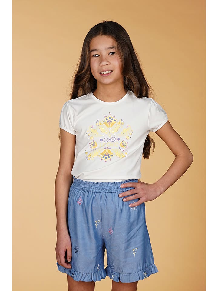 Le Chic Koszulka "Nommy" w kolorze kremowym rozmiar: 140