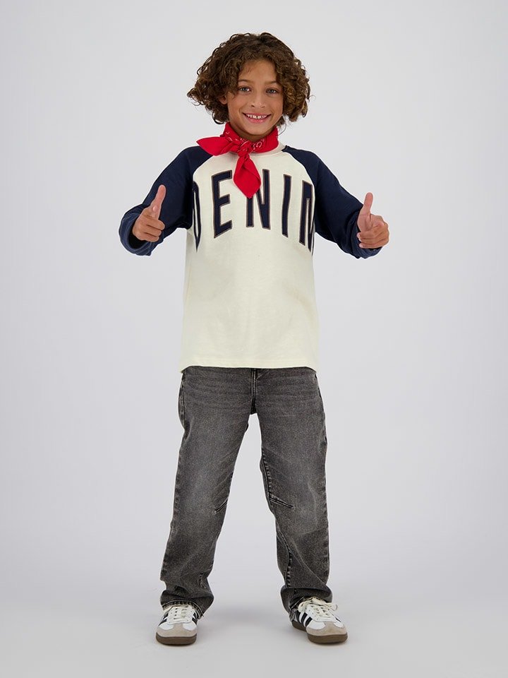 Vingino Dżinsy - Relaxed fit - w kolorze antracytowym rozmiar: 140