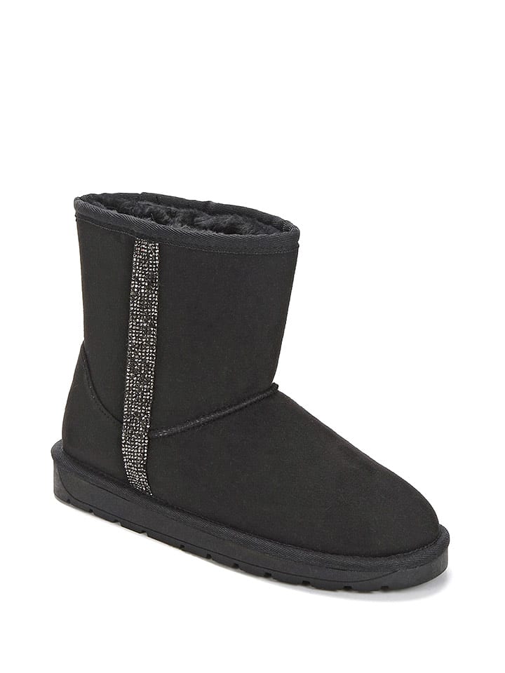 ISLAND BOOT Botki zimowe "Reine Glitter" w kolorze czarnym rozmiar: 41