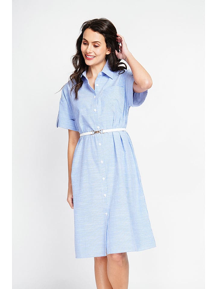 Le Jardin du Lin Sukienka w kolorze błękitnym rozmiar: 42