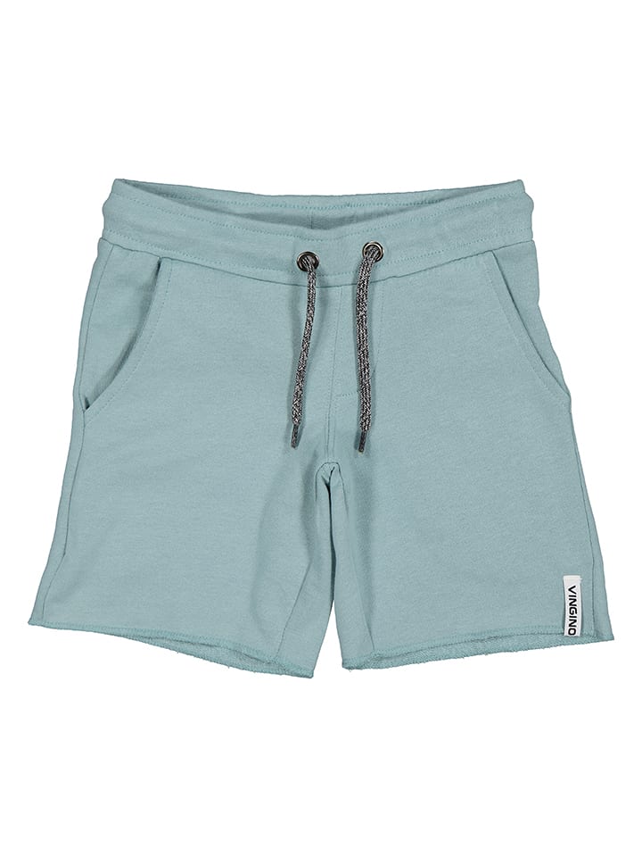 Vingino Szorty dresowe "Rafi" w kolorze błękitnym rozmiar: 128