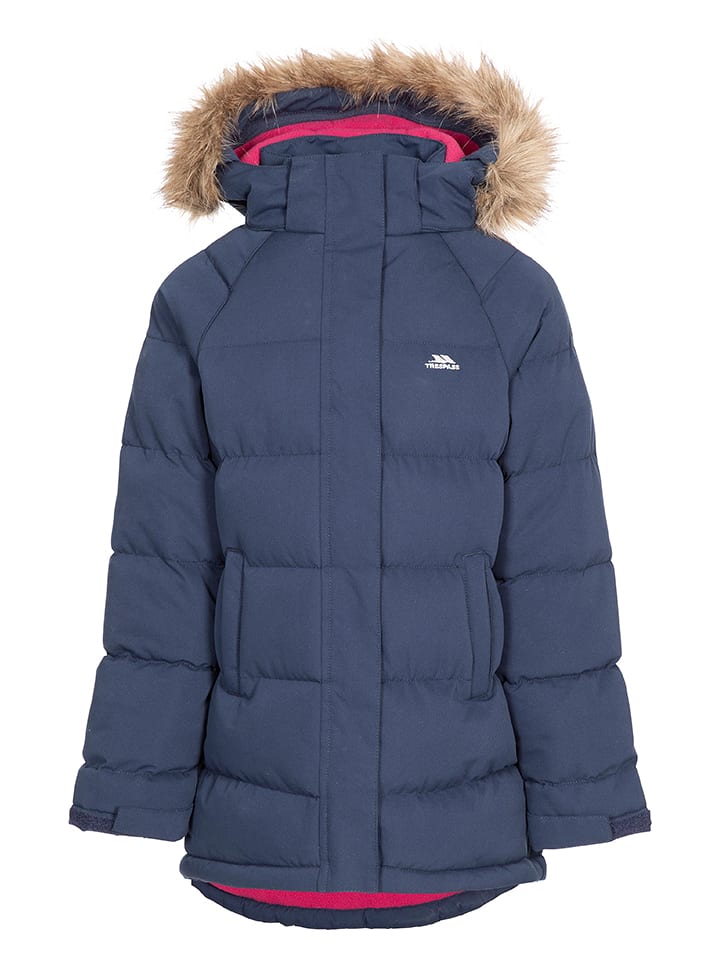 Trespass Kurtka pikowana "Unique" w kolorze granatowym rozmiar: 98/104