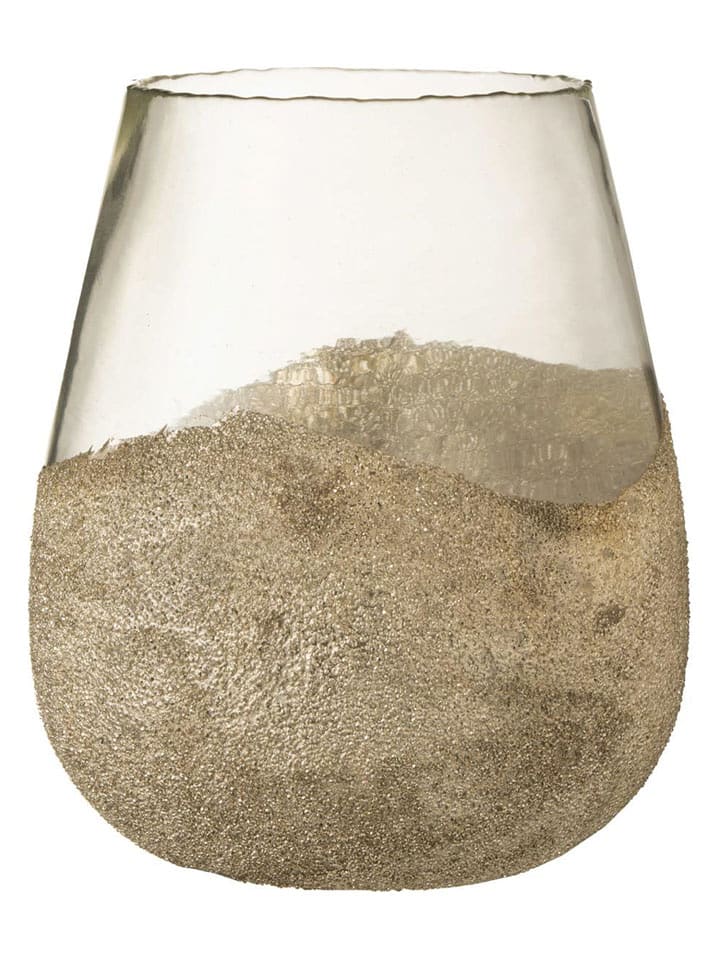 J Line Świecznik w kolorze złotym - wys. 31 x Ø 25 cm rozmiar: onesize