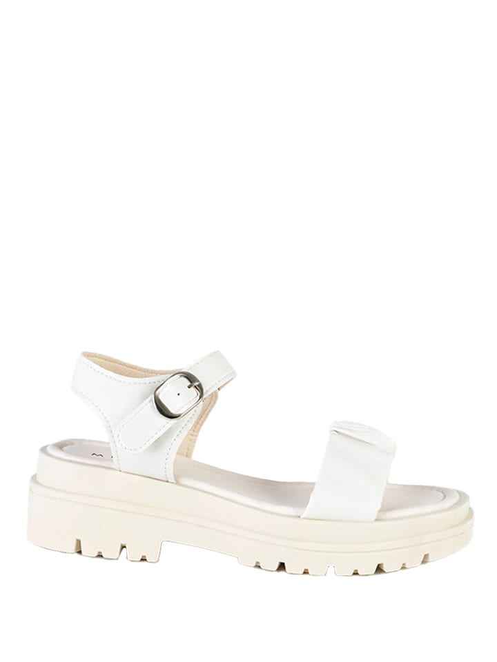 Musk Sandały w kolorze białym rozmiar: 36