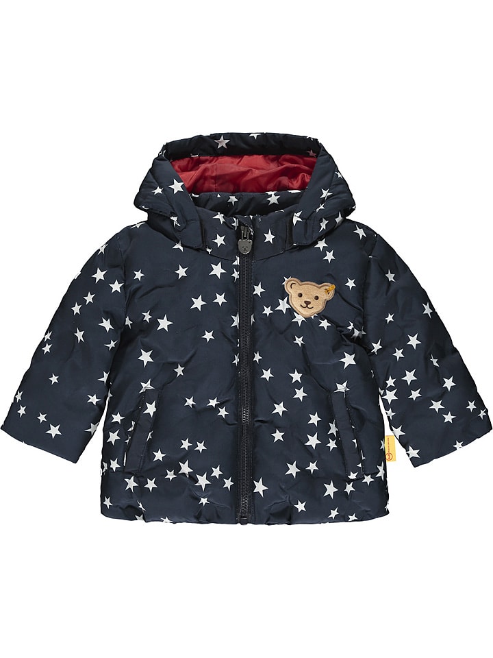 Steiff Kurtka zimowa w kolorze granatowym rozmiar: 68