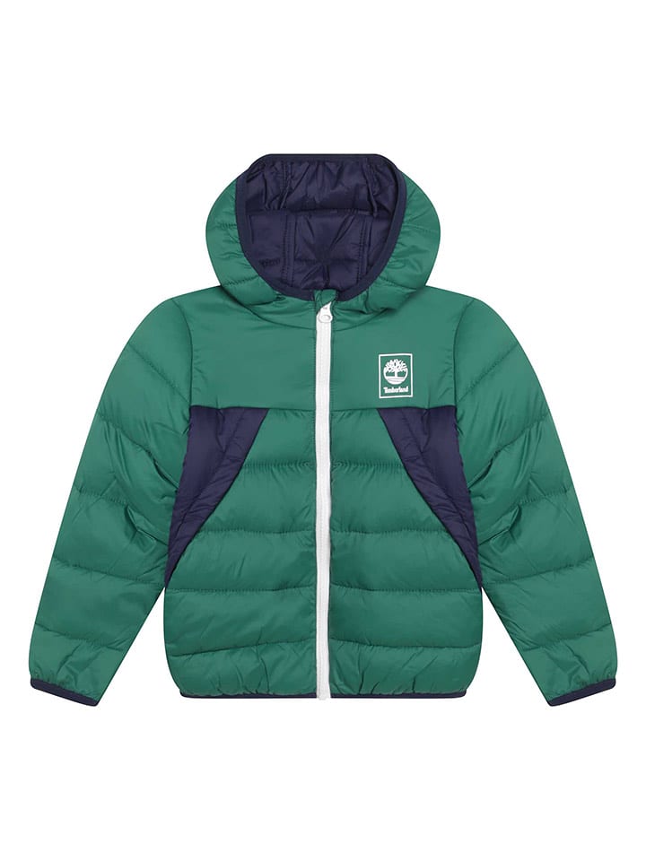 Timberland Kurtka pikowana w kolorze zielonym rozmiar: 128