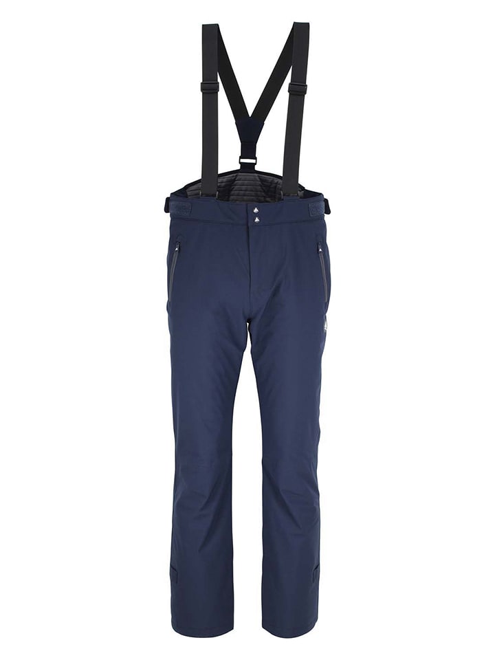 Peak Mountain Softshellowe spodnie narciarskie "Catoza" w kolorze granatowym rozmiar: XL