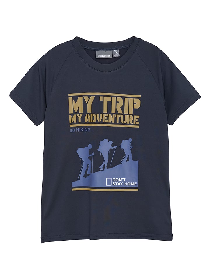 Color Kids Koszulka w kolorze granatowym rozmiar: 164