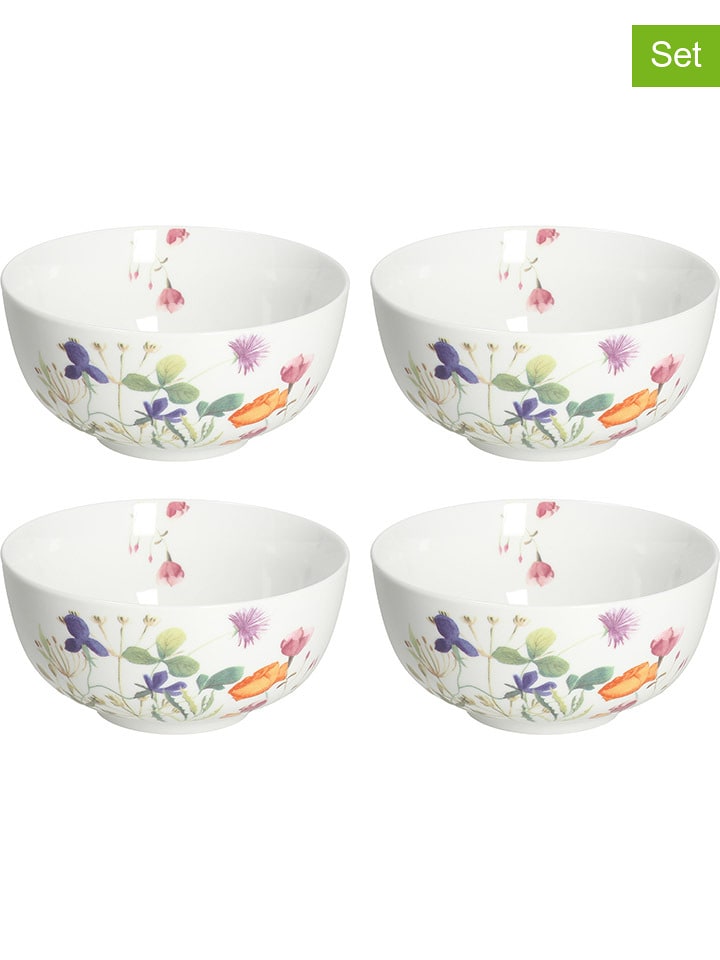 Andrea Fontebasso 1760 Miski (4 szt.) w kolorze białym - Ø 14 cm rozmiar: onesize