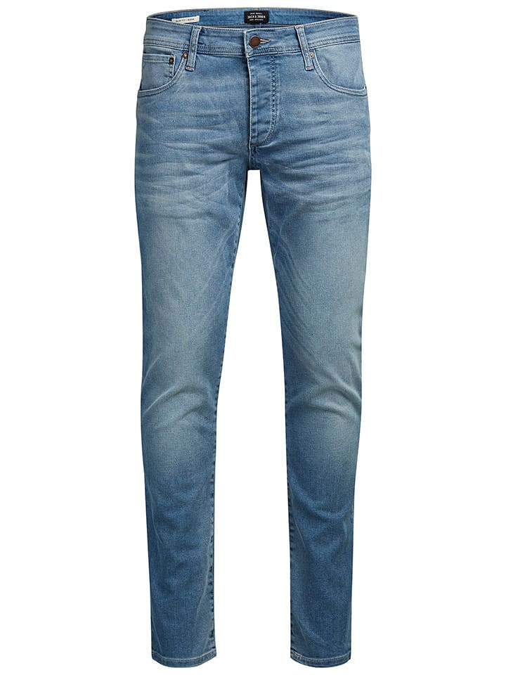 Jack & Jones Dżinsy - Slim fit - w kolorze błękitnym rozmiar: W34/L30