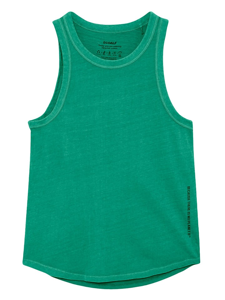 Ecoalf Top w kolorze zielonym rozmiar: XS