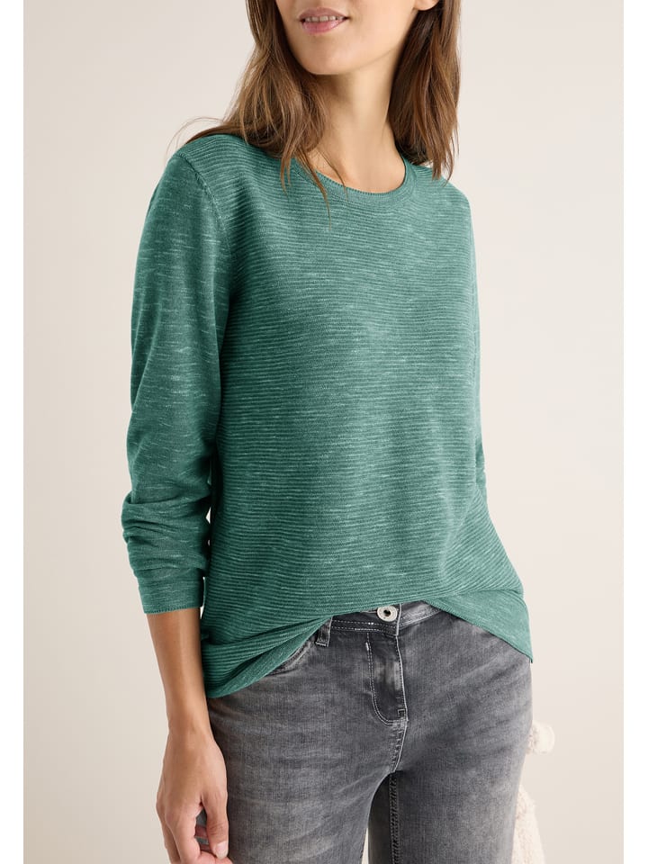 Cecil Sweter w kolorze turkusowym rozmiar: L