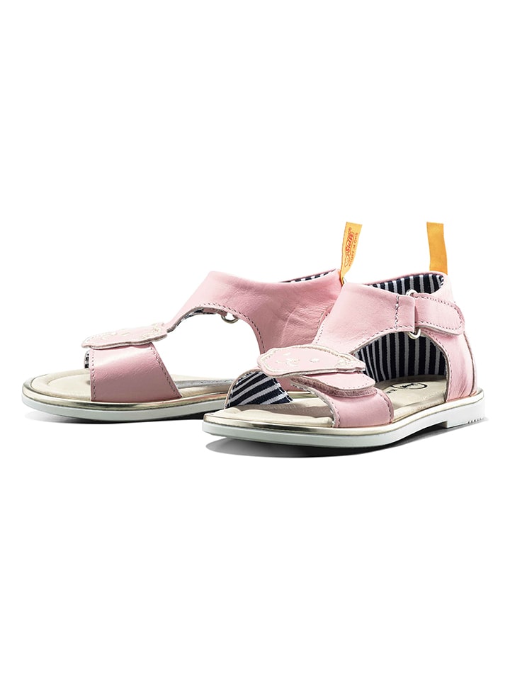 Steiff Sandały w kolorze jasnoróżowym rozmiar: 25