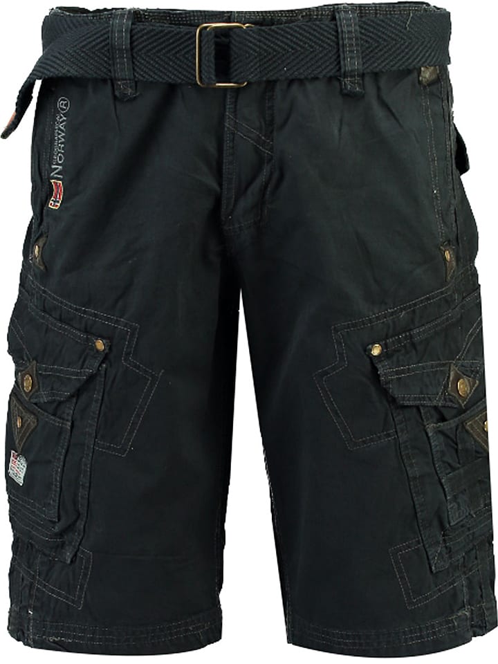 Geographical Norway Bojówki "Peanut" w kolorze granatowym rozmiar: XXL