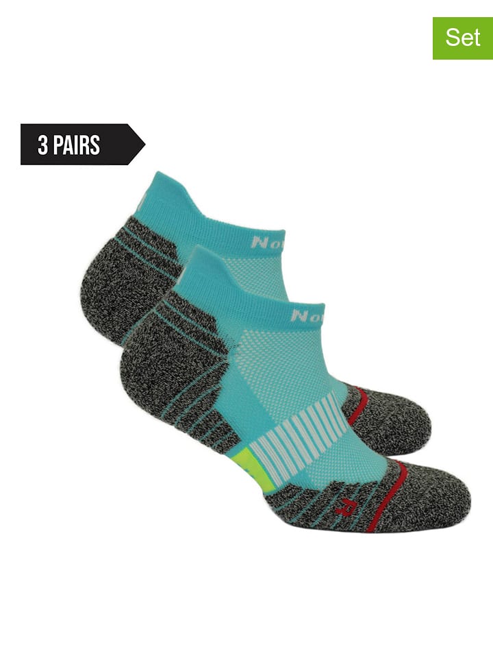 Norfolk Skarpety (3 pary) w kolorze błękitnym do biegania rozmiar: 43-46