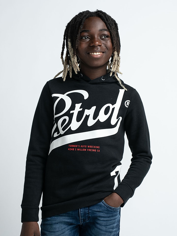 Petrol Bluza w kolorze czarnym rozmiar: 128